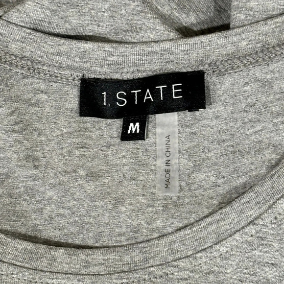 1.State Cold Shoulder Tee NWT - Picture 4 of 5
